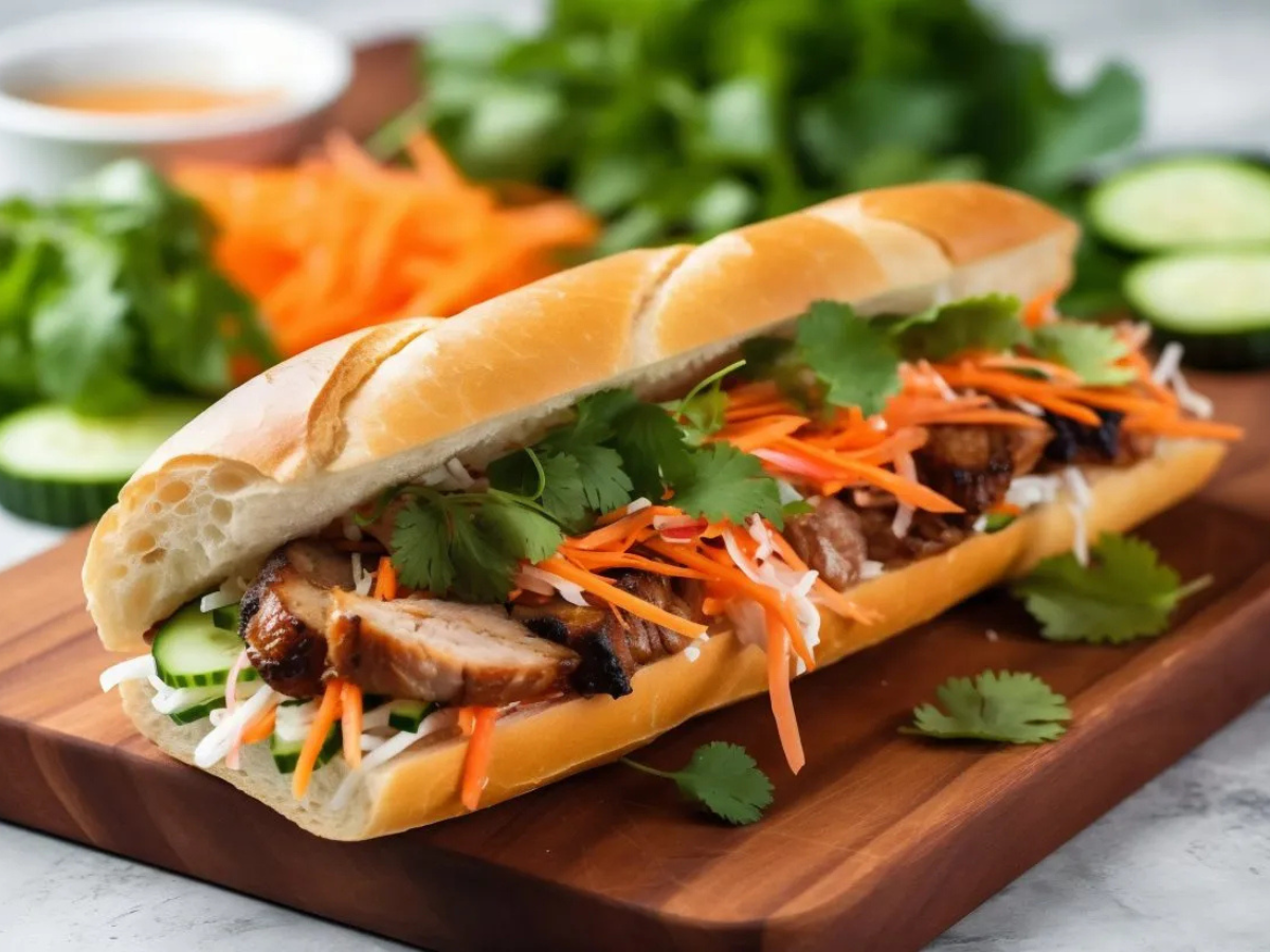 Vietnamese style sandwich
